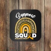 Support Squad Childhood Cancer Coaster thumb 0