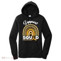 Support Squad Childhood Cancer Women's Hoodie thumb 0