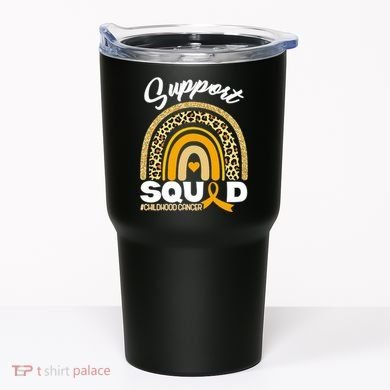 Support Squad Childhood Cancer Tumbler