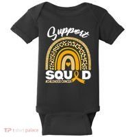 Support Squad Childhood Cancer Baby Bodysuit thumb 0