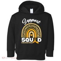 Support Squad Childhood Cancer Toddler Hoodie thumb 0
