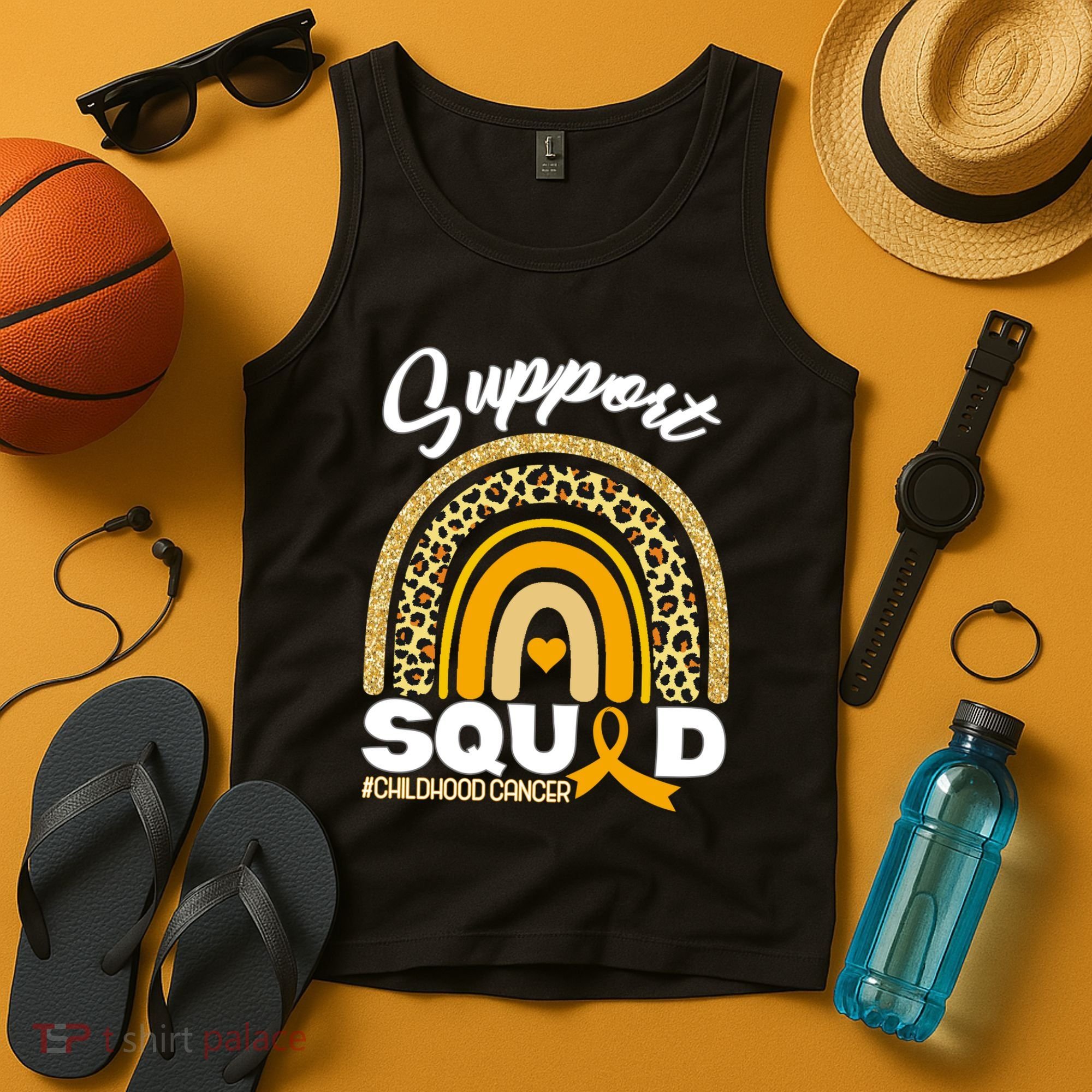 Support Squad Childhood Cancer Tank Top