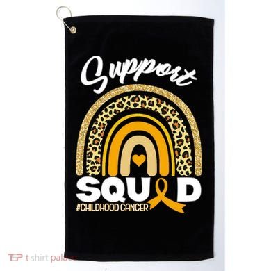 Support Squad Childhood Cancer Golf Towel