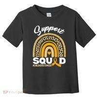 Support Squad Childhood Cancer Toddler T-Shirt thumb 0