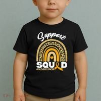 Support Squad Childhood Cancer Toddler T-Shirt thumb 2