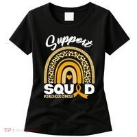 Support Squad Childhood Cancer Women's T-Shirt thumb 0