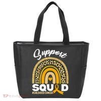 Support Squad Childhood Cancer Tote Bag thumb 0