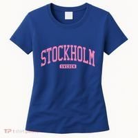 Stockholm Sweden College University Style Women's T-Shirt thumb 0