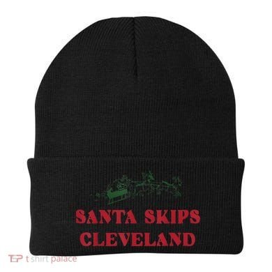 Santa Skips Cleveland Beanie