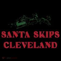 Santa Skips Cleveland Baby Bodysuit thumb 2