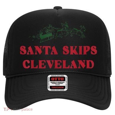 Santa Skips Cleveland Hat