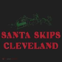 Santa Skips Cleveland Hat thumb 2