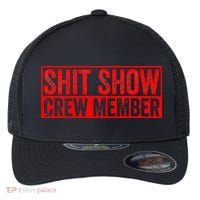 Shit Show Captain Funny Shitshow Hilarious Sarcastic Flexfit Unipanel Trucker Cap thumb 0