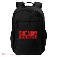 Shit Show Captain Funny Shitshow Hilarious Sarcastic Backpack thumb 0
