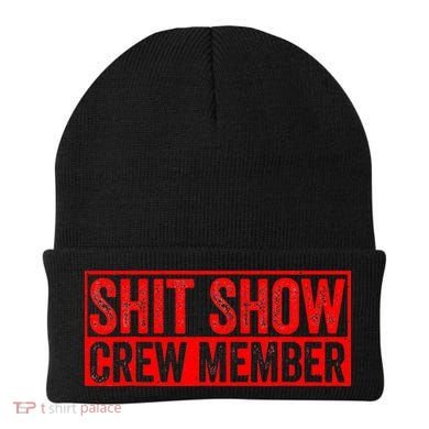 Shit Show Captain Funny Shitshow Hilarious Sarcastic Beanie
