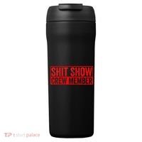 Shit Show Captain Funny Shitshow Hilarious Sarcastic 24oz Duet Stainless Steel Tumbler thumb 0