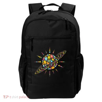 Solar System Colorful Easter Egg Backpack