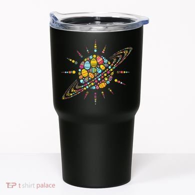 Solar System Colorful Easter Egg Tumbler
