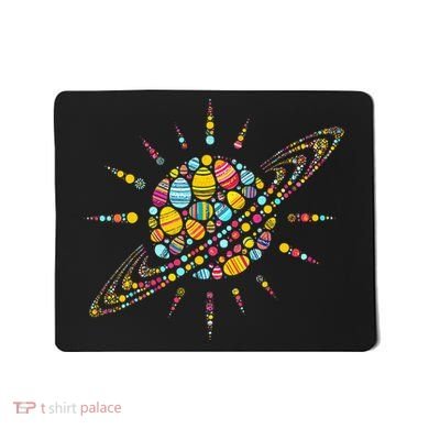 Solar System Colorful Easter Egg Mousepad