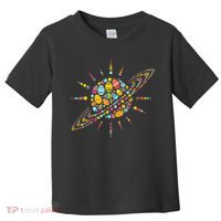 Solar System Colorful Easter Egg Toddler T-Shirt thumb 0