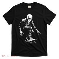 Skeleton Skateboarder Cool T-Shirt thumb 0