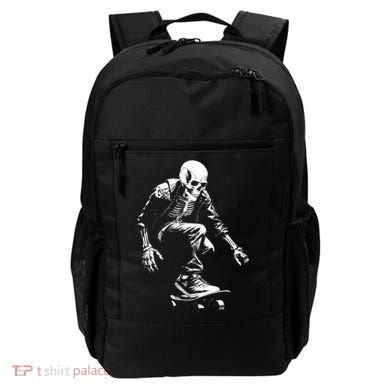 Skeleton Skateboarder Cool Backpack