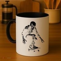 Skeleton Skateboarder Cool Coffee Mug thumb 4