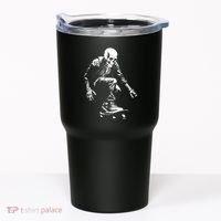 Skeleton Skateboarder Cool Tumbler thumb 0
