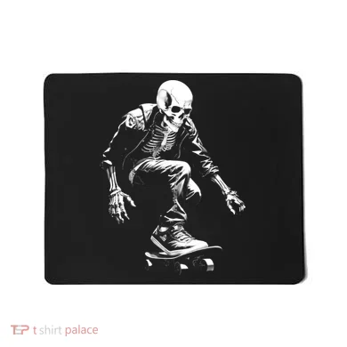 Skeleton Skateboarder Cool Mousepad