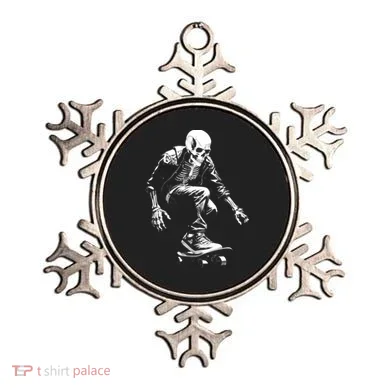 Skeleton Skateboarder Cool Ornament