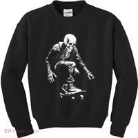 Skeleton Skateboarder Cool Kids Sweatshirt thumb 0