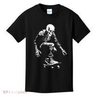 Skeleton Skateboarder Cool Kids T-Shirt thumb 0
