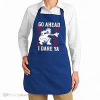 S Softball Catcher Funny N I Dare Ya Gift Apron thumb 2