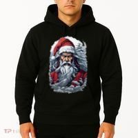 Samurai Santa Claus Hoodie thumb 2