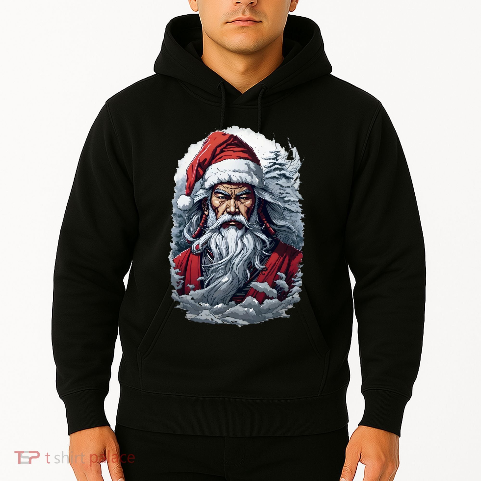 Samurai Santa Claus Hoodie