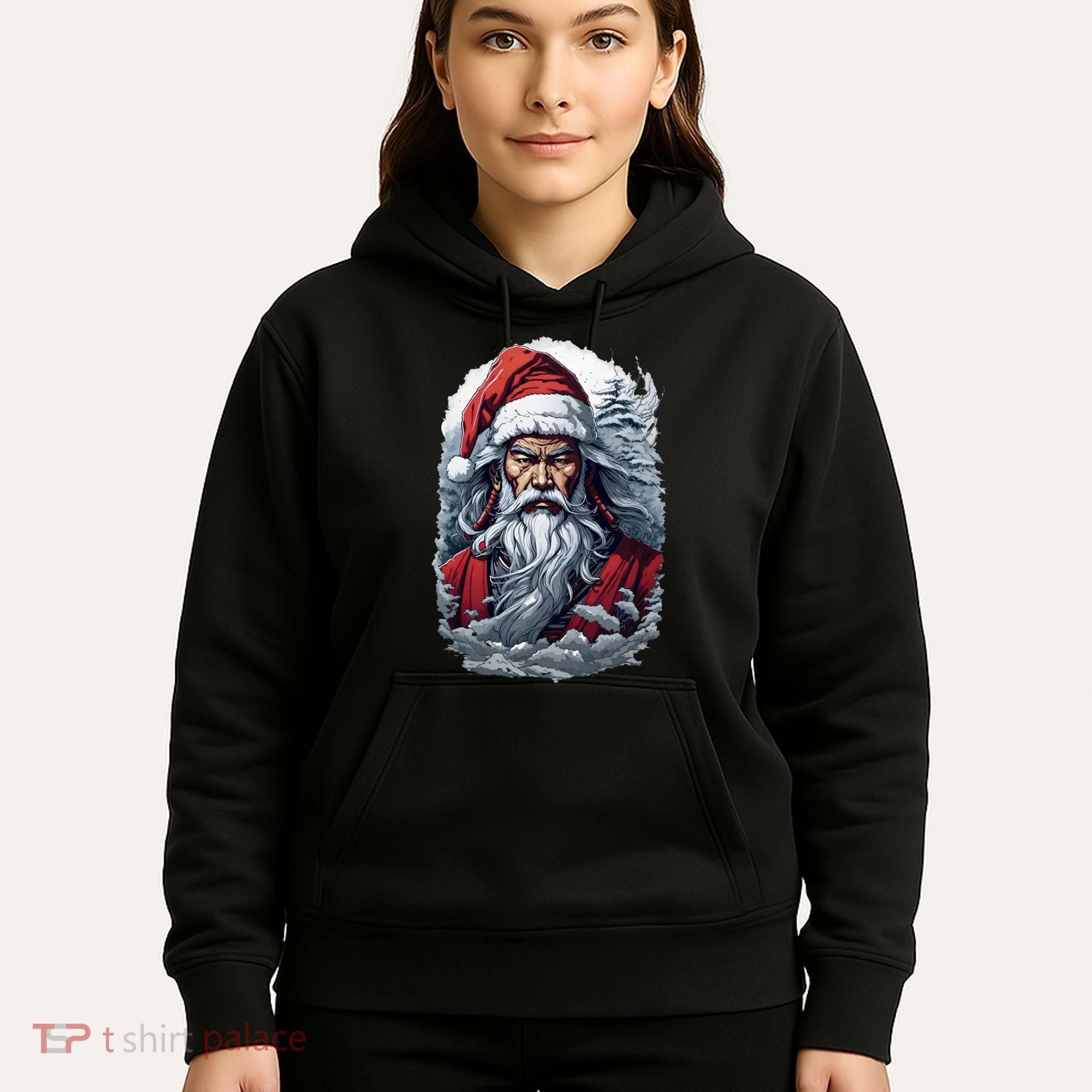 Samurai Santa Claus Hoodie