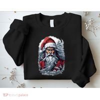 Samurai Santa Claus Sweatshirt thumb 2