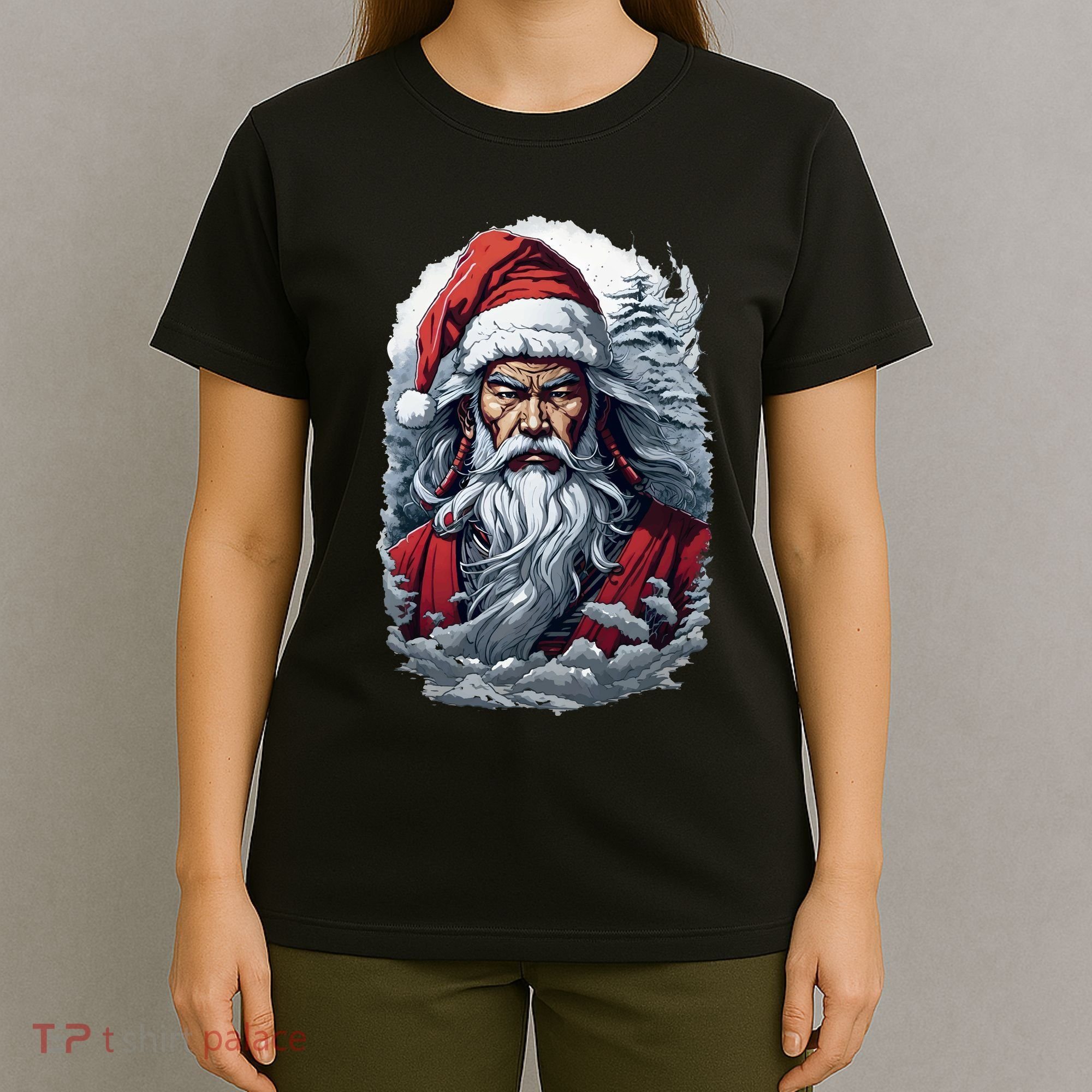 Samurai Santa Claus T-Shirt