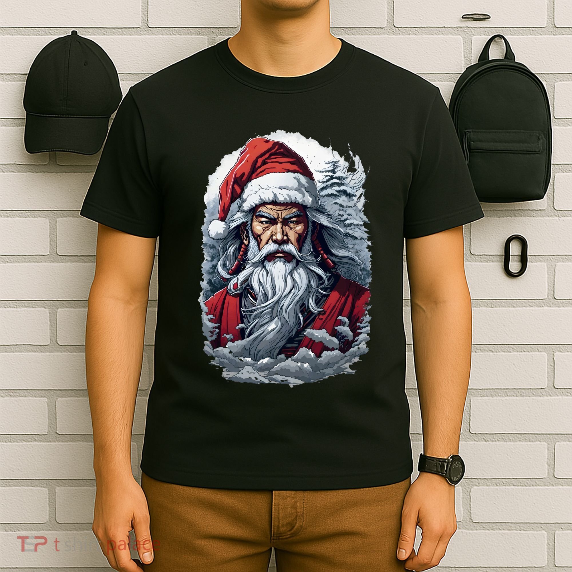 Samurai Santa Claus T-Shirt