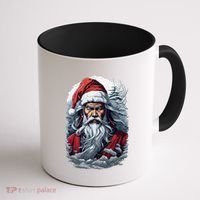 Samurai Santa Claus Coffee Mug thumb 1