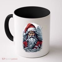 Samurai Santa Claus Coffee Mug thumb 0