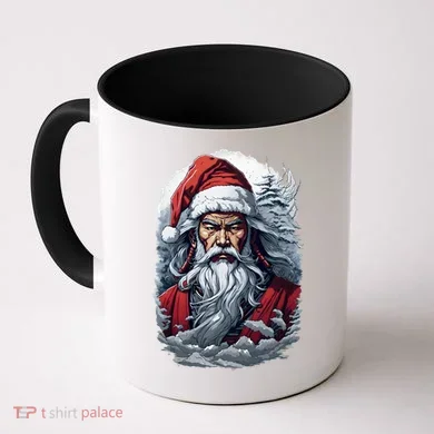 Samurai Santa Claus Coffee Mug