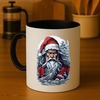Samurai Santa Claus Coffee Mug thumb 4