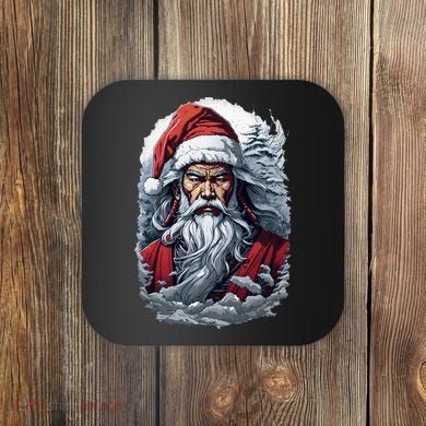 Samurai Santa Claus Coaster