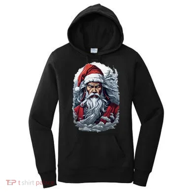 Samurai Santa Claus Women's Hoodie