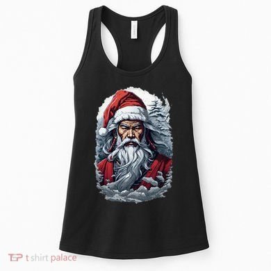 Samurai Santa Claus Women's Tank Top