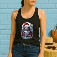 Samurai Santa Claus Women's Tank Top thumb 2