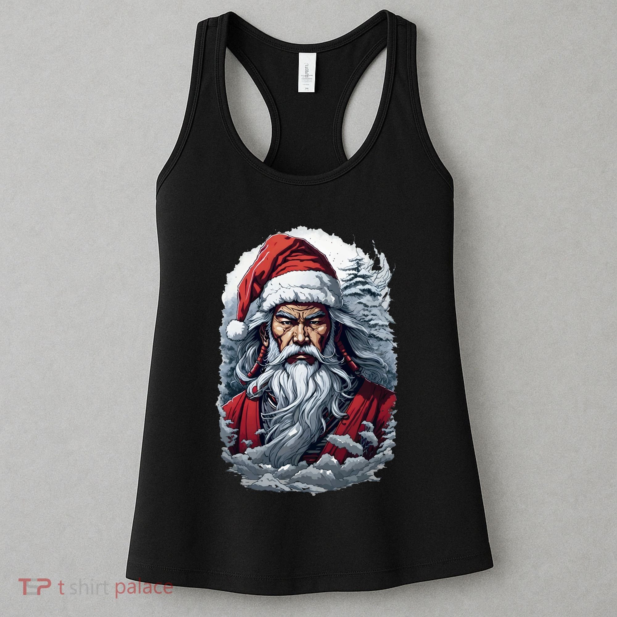 Samurai Santa Claus Women's Tank Top