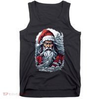 Samurai Santa Claus Tank Top thumb 0