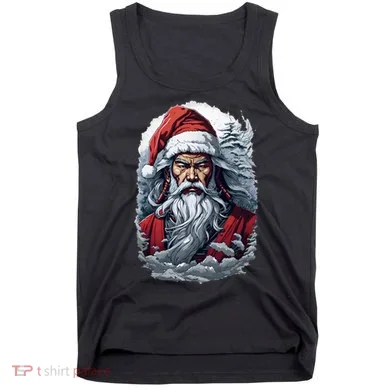 Samurai Santa Claus Tank Top